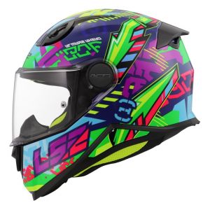 Ls2 Casques enfant Kid Svent Blue Green FF812