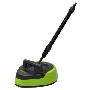 Greenworks Nettoyeur de surfaces 5200107 embout universel pour nettoyeur haute pression G30, G40 et G50 (30,5 cm de diam&egrave;tre compatible avec la plupart des nettoyeurs haute pression &eacute;lectriques