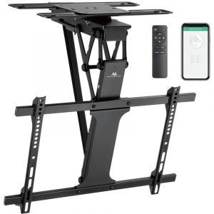 Maclean Support TV électrique à fixer au plafond pour téléviseurs de 32 à 75 pouces MC-490