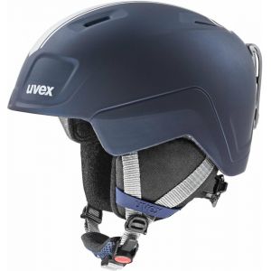 Uvex Heyya Pro Race - Casque ski enfant Midnight - Silver Mat 51-55 cm