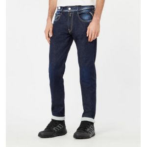 REPLAY Jean slim Anbass Hyperflex Recycled 360 Bleu - Couleur Bleu - Taille M