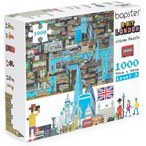 8-Bit Pixel - Puzzle London 1000 Pi&egrave;ces Level 3