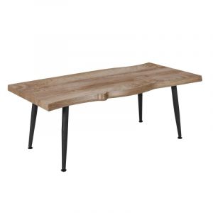 Table B e Design "Forest II" 100cm Naturel & Noir Prix