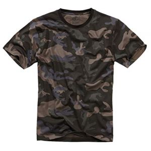 Brandit Shirt, Darkcamo, XL Homme