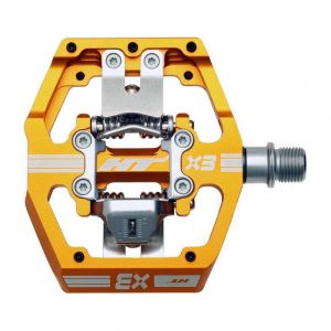 Image de HT Components Pédales automatiques VTT X3 aluminium orange