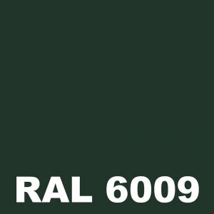 Peinture Fer Monocouche - Metaltop - Vert sapin - RAL 6009 - Pot 1L