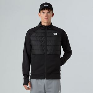 The North Face Veste Reaxion 2.0 Fleece Hybrid Full Zip noir blanc - XXL
