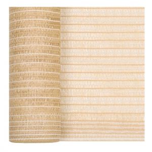 VidaXL Filet brise-vue Beige 1,8x25 m PEHD 75 g/m²