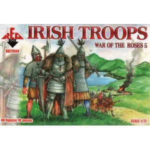 Red Box Irish Troops, War Of The Roses 5 - 1:72e