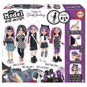 Educa MY MODEL DOLL DESIGN MOON FASHION STYLE - Jeu de stylisme - 19827