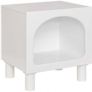 Atmosphera Table de chevet 1 niche en bois tara