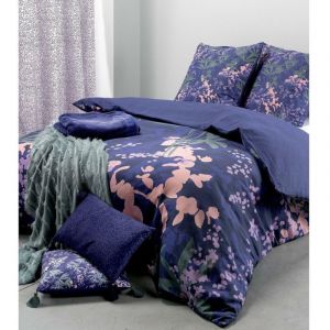 Atelier Du Coton - Housse de couette 260x240 Paola + 2 taies 100% coton