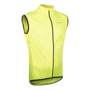 Veste coupe-vent sans manches Gist jaune fluo- L