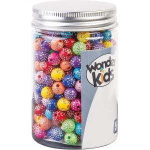Perles scintillantes tube Wonderkids 110g