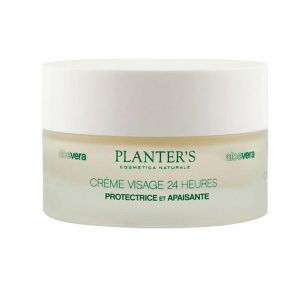 Planter's Crème visage 24h protectrice et apaisante à l'Aloe Vera