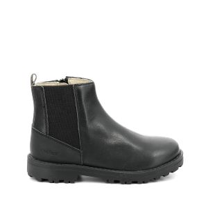 Image de Kickers Bottines chelsea cuir Groofit Noir - Taille 24;25;26;27;28;29;30;31;32;33;34;35;36;37;38