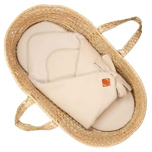 Sevira Kids Gigoteuse d'emmaillotage en Nid d'abeille 100% coton