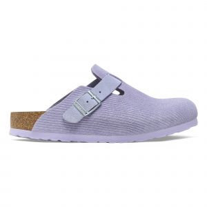 Birkenstock Sabots cuir suédé Boston