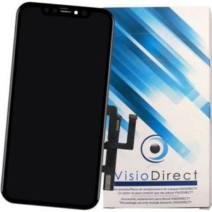 Visiodirect Ecran Complet Pour Iphone 11 Taille 6.1" Noir Vitre Tactile + &Eacute;cran Lcd