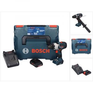 Bosch GSR 18V-150 C Professional Perceuse-visseuse sans fil 150 Nm Biturbo Brushless 18V + 1x Batterie ProCORE 4,0 Ah +