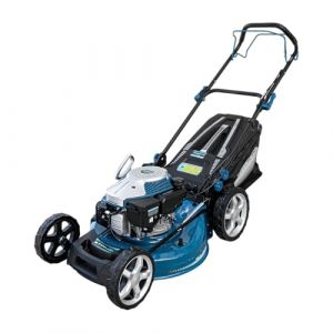 Image de Cecotec Tondeuse à gazon de Petrol Terrenator 4000.51 Total z Auto. Moteur de 167cc, 2.7kW et 3.7hp, Corps de Acier 51cm, Boîte de vitesse dede