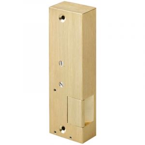 Gache electrique en applique 12V serrure verticale contact stationnaire 158 mm droit Beugnot 7