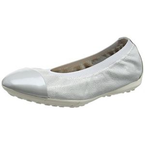 Geox Jr Piuma A, Ballerines Fille, Argent (Pearl), 31 EU