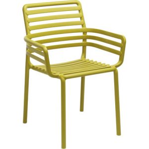 Nardi Set de 2 fauteuils pour ext&eacute;rieur DOGA ARMCHAIR (Poire - Polypropyl&egrave;ne PRV)