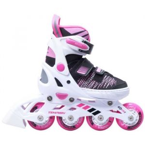 Image de Tempish Rollers Enfant Ajustables - Gokid - Blanc - 37-40 - 8 Ans