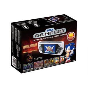 Atgames Sega Genesis Ultimate Portable Game Player Console De Jeu Portable Mortal Kombat, Mortal Kombat Ii, Mortal Kombat Iii Occasion