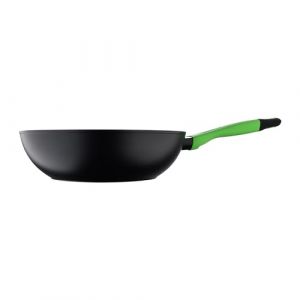 San Ignacio Poêle Wok en aluminium forgé Ø 28 cm noir