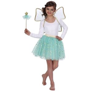 Ruedelafete Déguisement Set Fée enfant, Vert