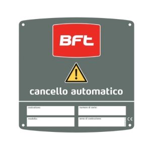 BFT Plaque portail cms d831081