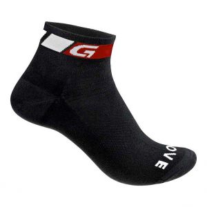 Image de GripGrab Classic Low Cut Sock - Chaussettes de vélo taille XS, noir/gris/blanc