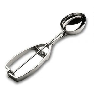 Lacor 67163 CUILLÈRE À GLACE OVALE LUXE EN INOX 63X48