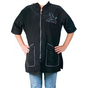 Blouse letizia avec manches broderie ble