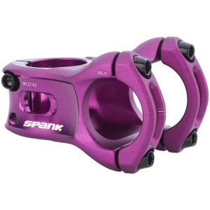 Spank Split Stem Ø31,8mm, noir/violet 48mm Potences VTT