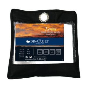 Drouault Protège oreiller LERINS coton blanc