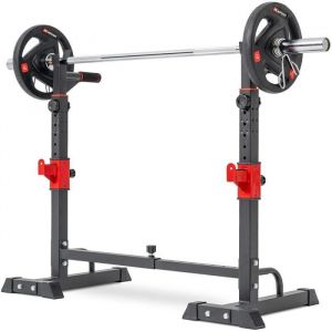 Image de Support pour Haltères Hauteur Réglable HS HOP-SPORT - HS-1004L - Noir - Musculation - Haltérophilie