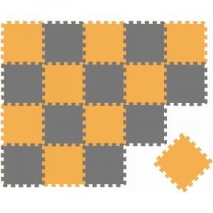 18 Tapis de Sol épais pour Bébé Enfant - 30x30 Dalles Puzzle Carré en Mousse eva - bunt