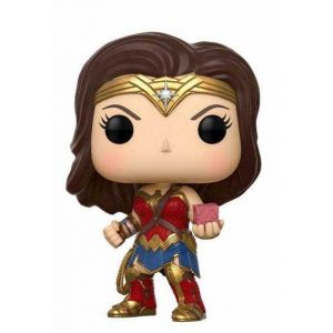 Funko Figurine Dc Justice League - Wonder Woman With Mother Box Exclusive Pop 10cm