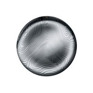 Alessi Plateau Veneer / &Oslash; 42 cm - Acier avec motifs en relief acier poli en m&eacute;tal