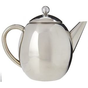 Leopold Vienna Dubbelwandige theepot London 1.2L RVS, Silver, 140x228x175