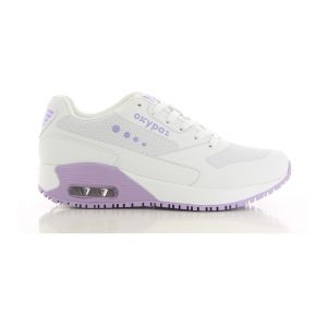 Oxypas Basket de travail femme Ela ESD SRC Mauve Clair 39