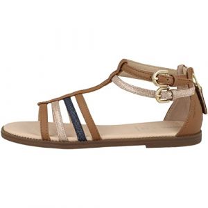 Geox Fille J Karly Girl Sandal, Cognac Avio, 29 EU