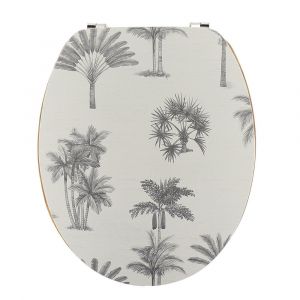 Tendance Abattant WC en Bois déco Arizona dream avec Kit fixation en Acier Inoxydable
