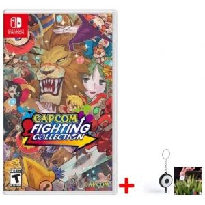Capcom Jeu De Combat - Fighting Collection - Nintendo Switch - 10 Bagarreurs - Flash Led Inclus