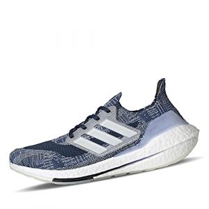 Adidas Ultraboost 21 PRIMEBLUE, Chaussure de Course Homme, Crew Blue/FTWR White/Crew Navy, 42 2/3 EU