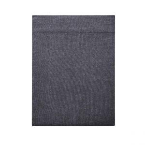 Essix Drap plat uni en flanelle de coton, FRISSON