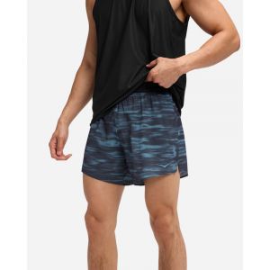 Hoka Short avec slip intégré Glide 13 cm pour Homme en Blue Blurr Taille S | Shorts